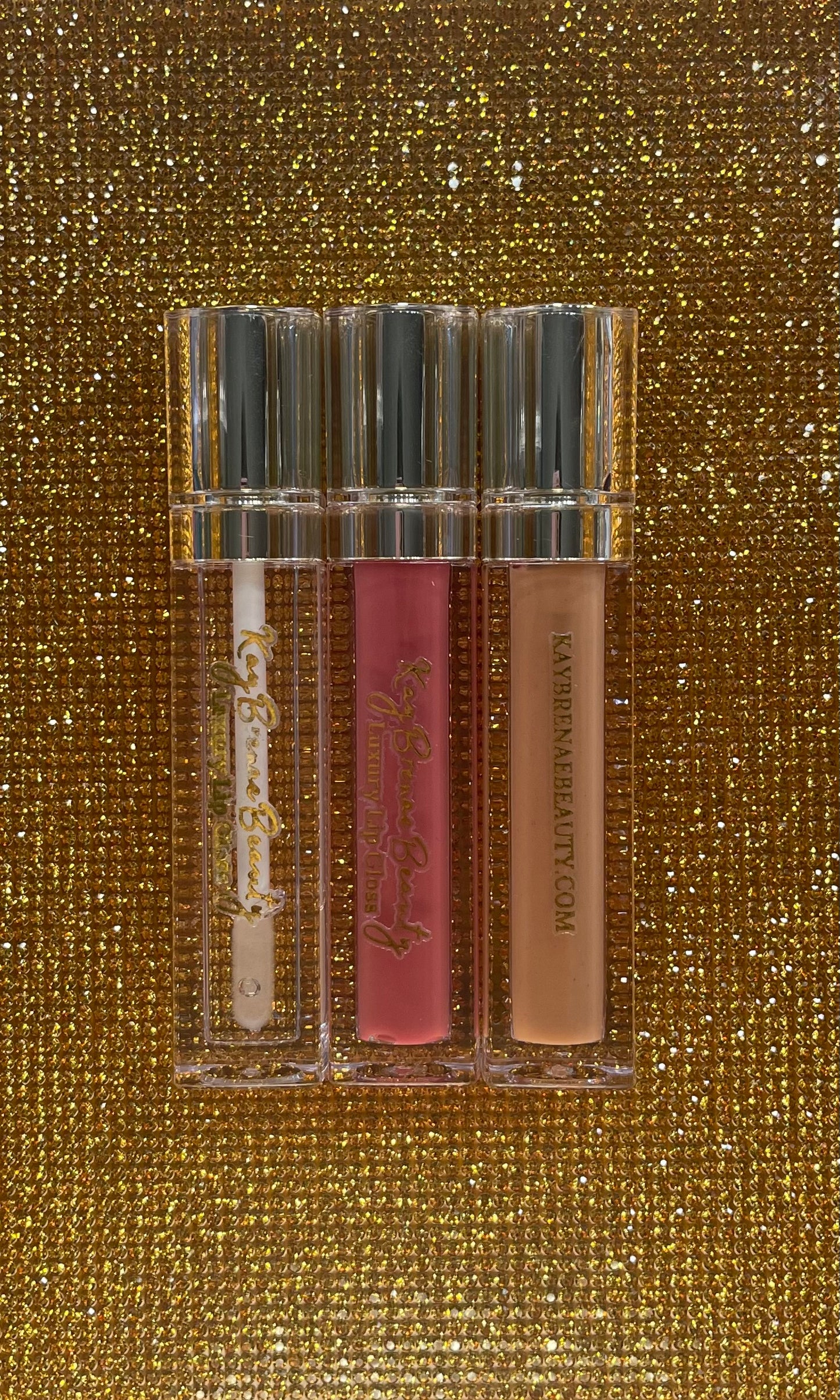 Nude LipGloss Set of 3