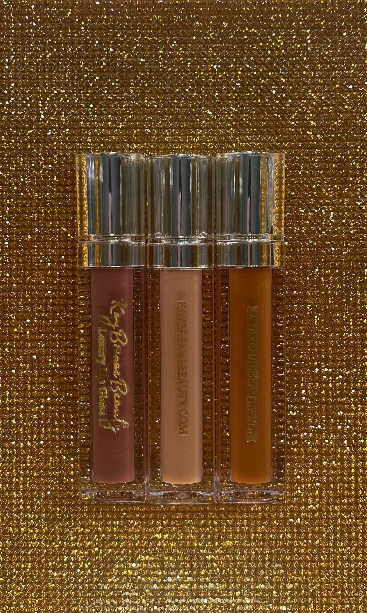Nude LipGloss Set of 3